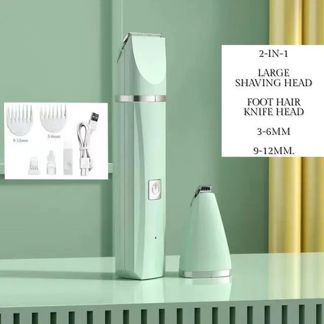 Electric Pet Hair Clippers – Quiet Grooming Clippers for Cats & Dogs