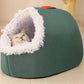Alpine Retreat - Portable Plush Pet Bed for Cats & Small Dogs