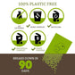 Eco-Friendly Dog Poop Bags – Corn Starch Biodegradable & PLA Compostable Pet Waste Bags (Leak-Proof)