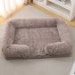Plush Round Pet House – Winter Bed for Cats & Dogs
