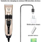 Rechargeable Pet Hair Clipper – Cat & Dog Grooming K8