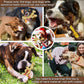 SIHRMIU 2 Pack Dog Chew Toys for Aggressive Chewers – Nylon Bone for Medium & Large Breeds, Teeth Cleaning