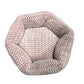Hexagon Haven - Plush Pet Bed & Crate Mat