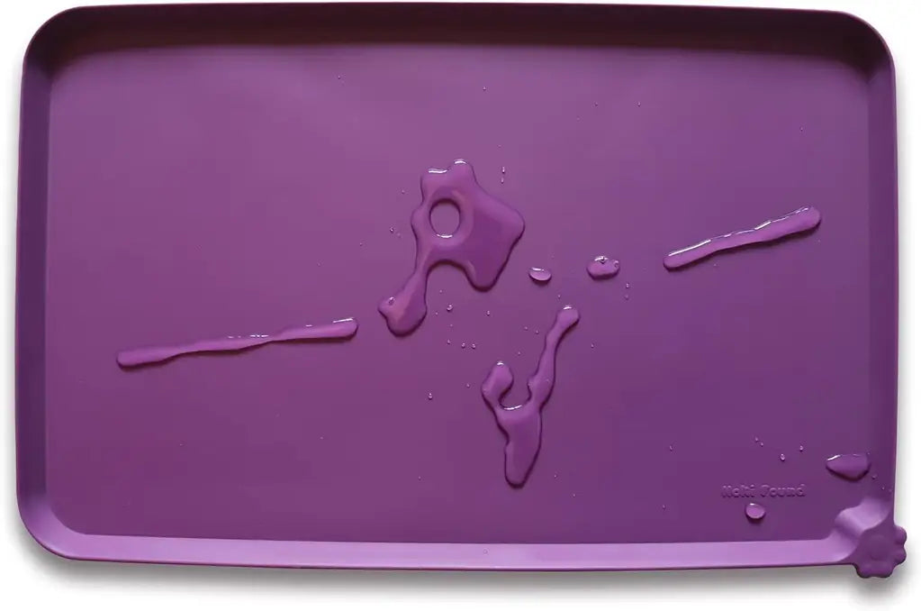 Hoki Found Silicone Pet Feeding Mat | High Raised Lip | 3 Sizes 24 Colors