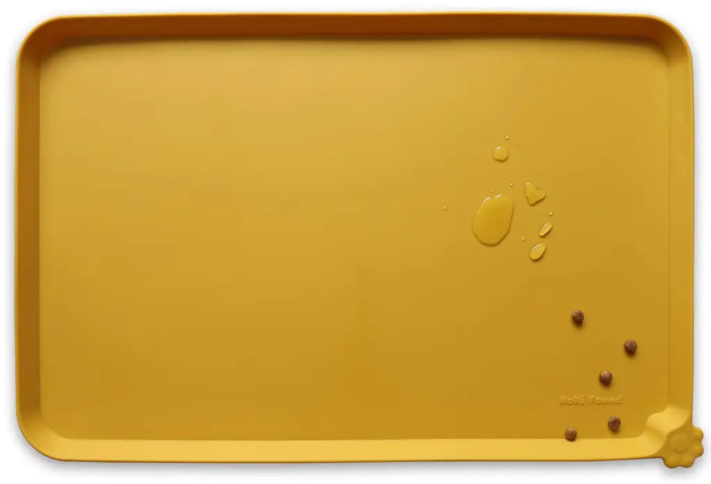 Hoki Found Silicone Pet Feeding Mat | High Raised Lip | 3 Sizes 24 Colors