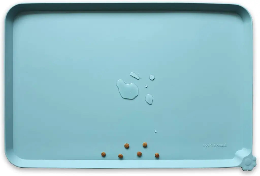 Hoki Found Silicone Pet Feeding Mat | High Raised Lip | 3 Sizes 24 Colors