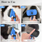 Self-Cleaning Slicker Brush for Dogs & Cats – Gentle Deshedding Tool