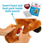 Snuggle Puppy Heart beat Dog Toy Real-Feel Pulse Heat Pack & Batteries