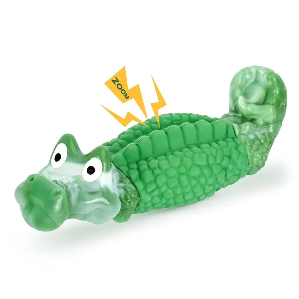 HGB Indestructible Dog Chew Toy for Aggressive Chewers – Squeaky Dental Nylon