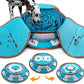 AWOOF Dog Snuffle Mat for Dogs & Cats – Interactive Foraging Nose Work Feeding Game