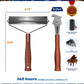 Extra Large 2-Sided Undercoat Rake for Dogs & Cats – Dematting Comb, Deshedding Brush, Premium Wooden Handle