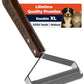 Extra Large 2-Sided Undercoat Rake for Dogs & Cats – Dematting Comb, Deshedding Brush, Premium Wooden Handle