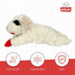 Lamb Chop Dog Plush Toy - Squeaky Toy for Small & Medium Dogs