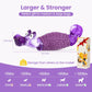 HGB Indestructible Dog Chew Toy for Aggressive Chewers – Squeaky Dental Nylon