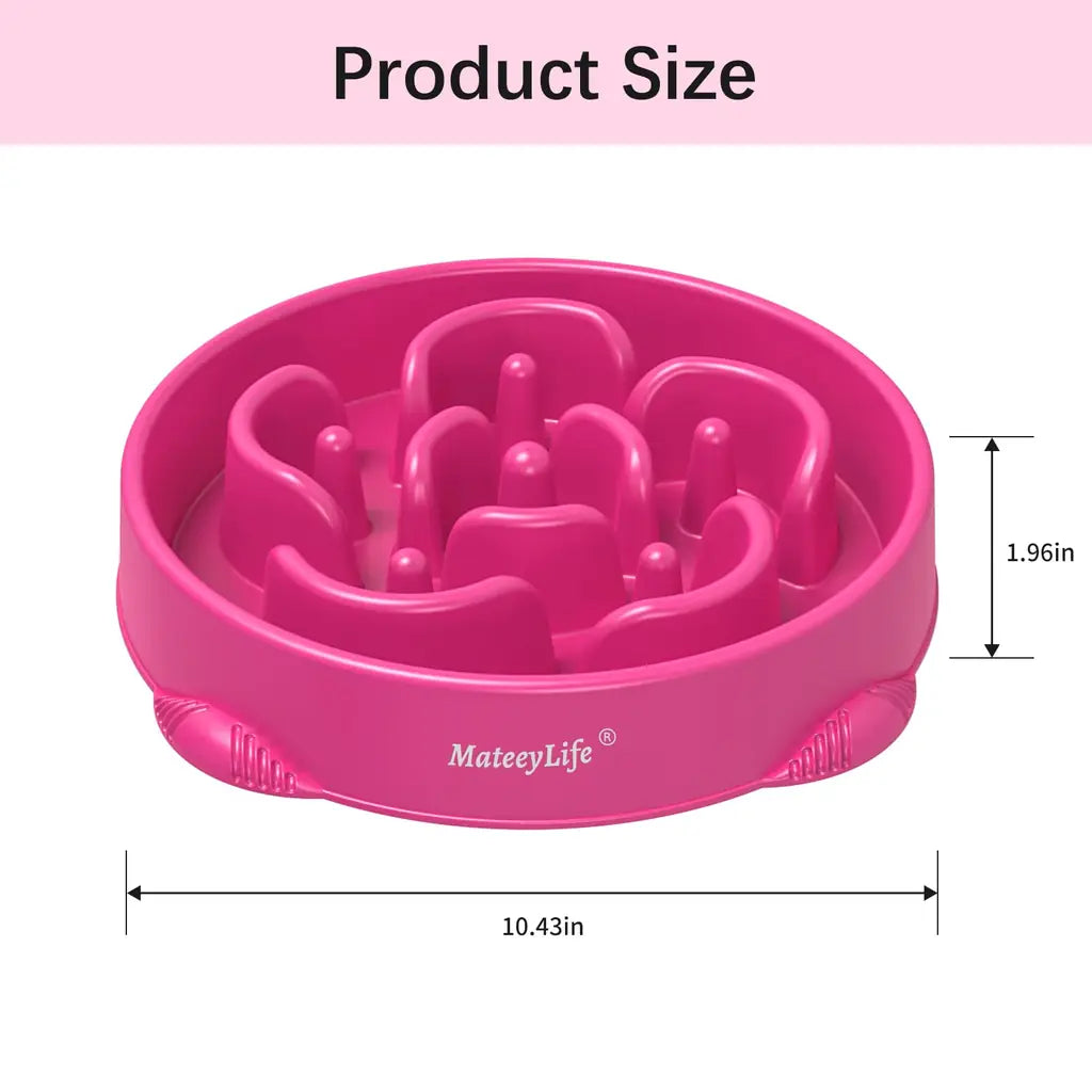 Choking Puzzle Cat Food Bowls That Protect Against Bloat
