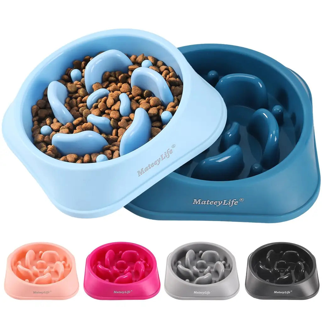 Choking Puzzle Cat Food Bowls That Protect Against Bloat