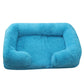 Plush Round Pet House – Winter Bed for Cats & Dogs