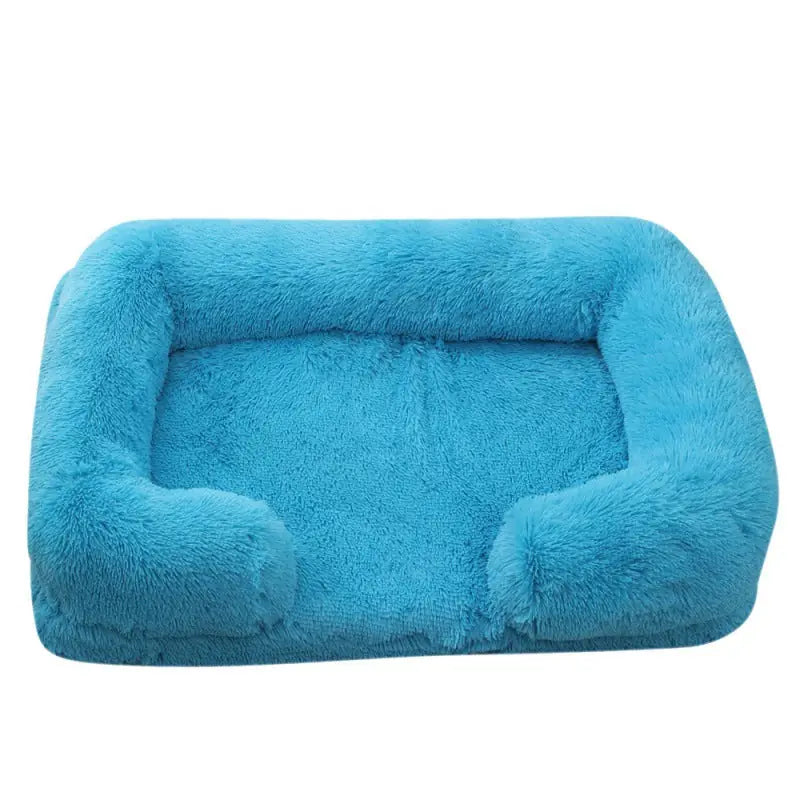 Plush Round Pet House – Winter Bed for Cats & Dogs