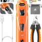 LED Dog Nail Grinder | 3-Speed Rechargeable Quiet Claw Trimmer
