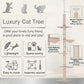 Floor-to-Ceiling Cat Tree – 5-Tier Climbing Tower with Sisal Posts