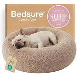 Calming Donut Dog Bed 30 inch Medium Anti-Anxiety Round