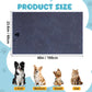 WOUSEDO Microfiber Dog Towels for Drying Dogs – Super Absorbent Quick Dry Pet Bath Towel