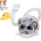 Interactive Cat Toy: 360° Rolling Mouse with Motion Sensor