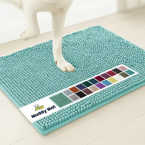 Muddy Mat® Super Absorbent Door Mat Indoor | Microfiber Chenille Entryway Rug | Non-Slip, Machine Washable | 19"x30"