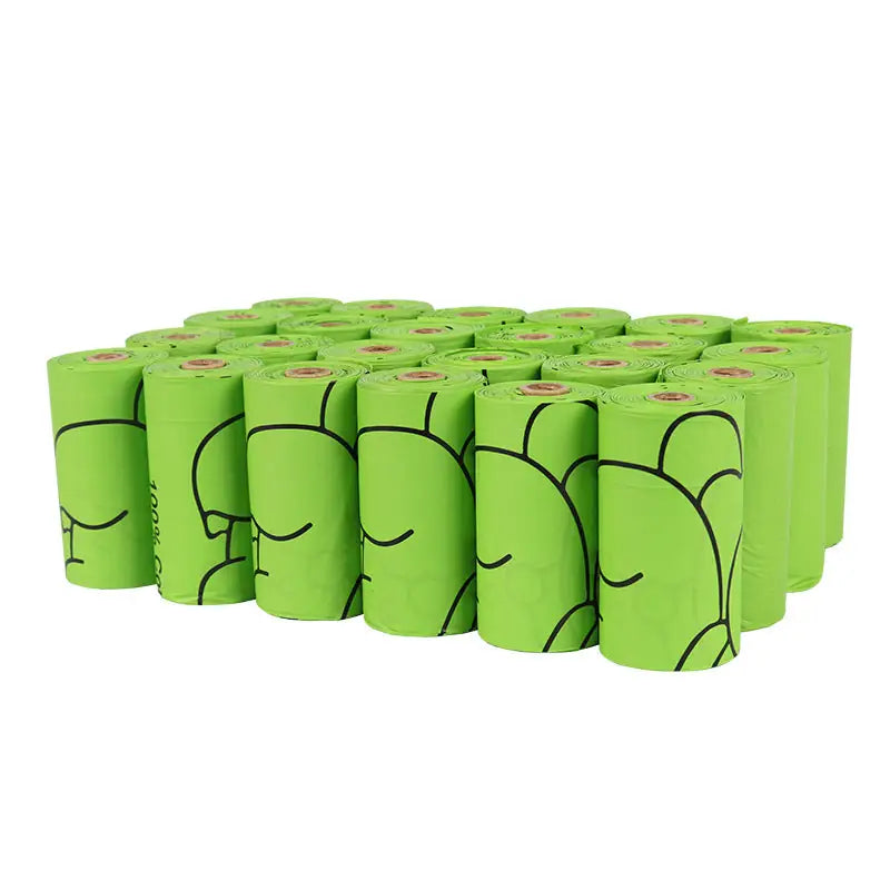 Eco-Friendly Dog Poop Bags – Corn Starch Biodegradable & PLA Compostable Pet Waste Bags (Leak-Proof)