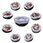 Hexagon Haven - Plush Pet Bed & Crate Mat