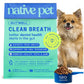 Native Pet GutWell | Dog Breath Freshener & Teeth Cleaning Powder | Triple-Biotic, Brown Algae & Zinc | 60 & 120 Scoops