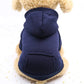 Urban Explorer Hoodie - Denim Pocket Pet Sweater