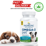 Nordic Naturals Omega-3 Pet Soft Gels for Dogs, 90 Ct