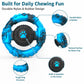 Tough Dog Toys for Aggressive Chewers – Indestructible Nylon Chew Toy with Squeaker