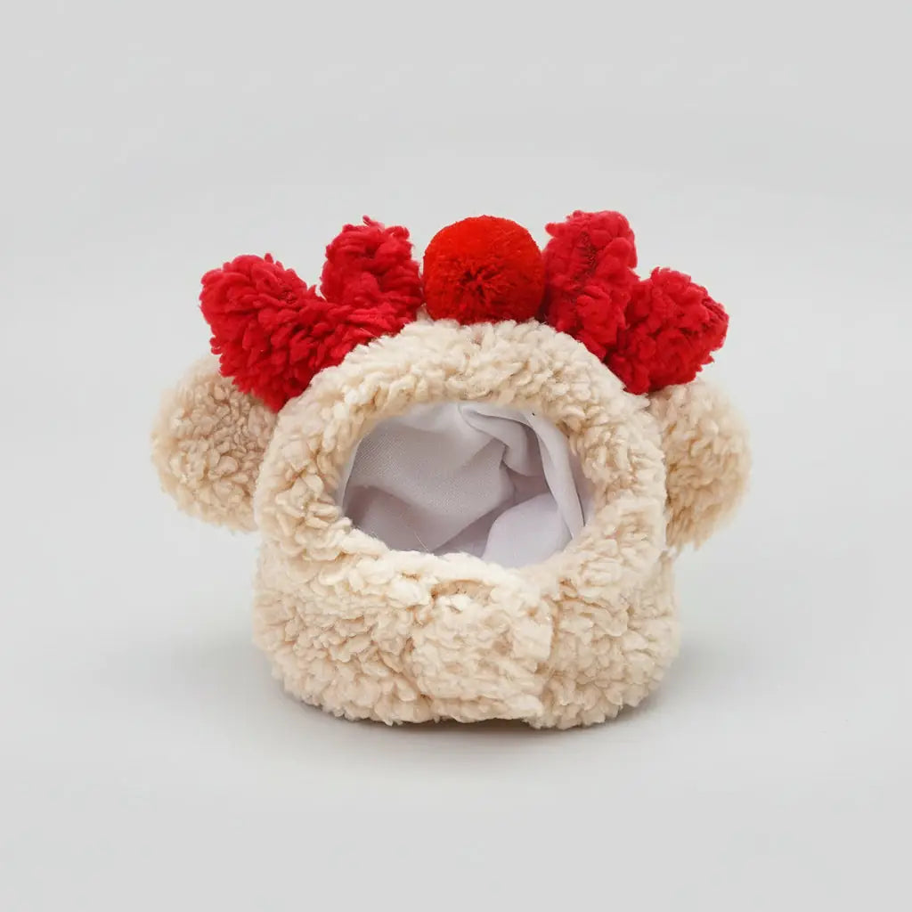 Festive Pet Set - Christmas Hat & Bib for Dogs and Cats