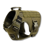 Tactical Nylon Dog Vest – Outdoor Training & Quick Release Harness