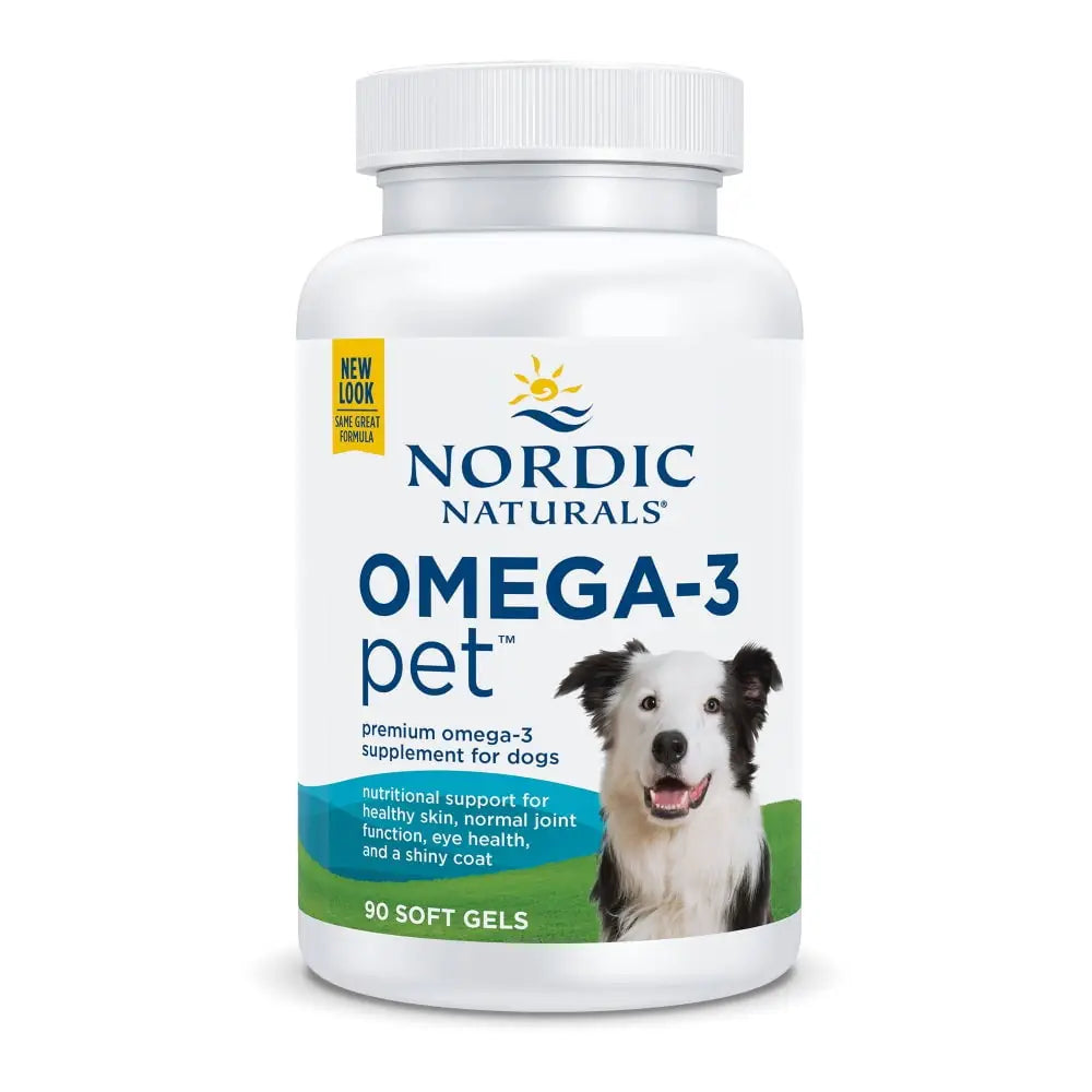 Nordic Naturals Omega-3 Pet Soft Gels for Dogs, 90 Ct