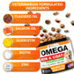 Omega 3 for Dogs – Fish Oil Supplement for Healthy Skin, Coat & Allergy Relief