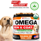 Omega 3 for Dogs – Fish Oil Supplement for Healthy Skin, Coat & Allergy Relief
