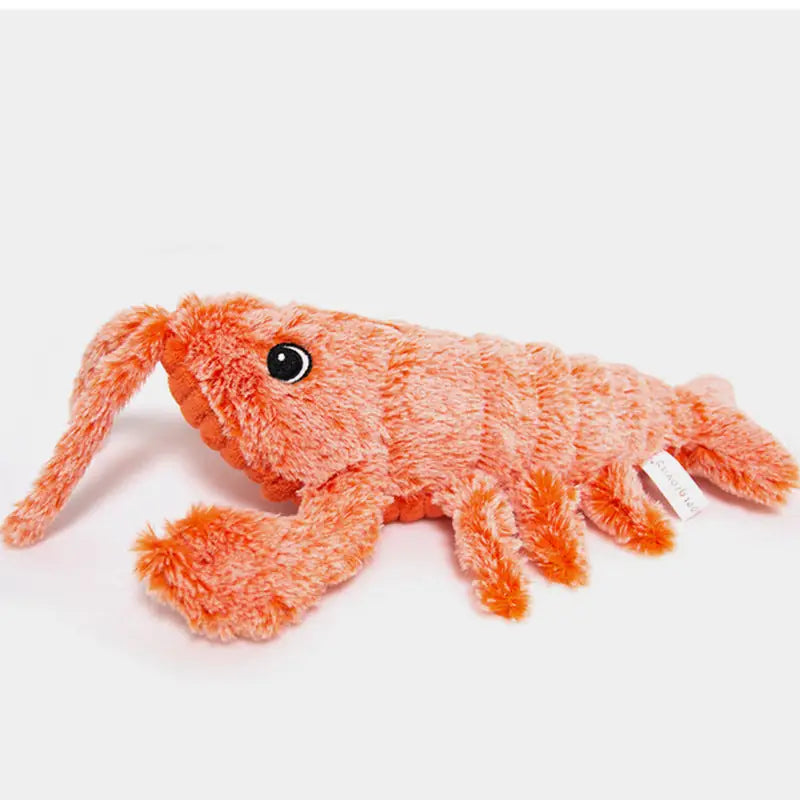 Electric Catnip Shrimp Cat Toy – Jumping Interactive Plush