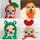 Cozy Critter Hoodie - Fleece Pet Sweater with Fun Design