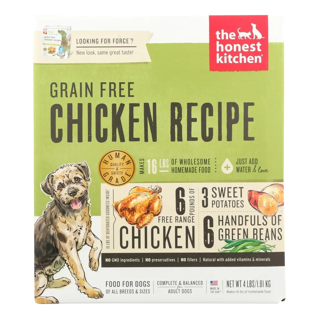 The Honest Kitchen Grain-Free Chicken Dog Food – 4 lb Box