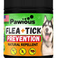 Flea and Tick Prevention for Dogs Chewables   Natural Dog Flea and
