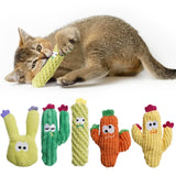 Organic Catnip Toys for Indoor Cats – 100% Pure Catnip, No Cotton, Plush Chew & Kicker Toys