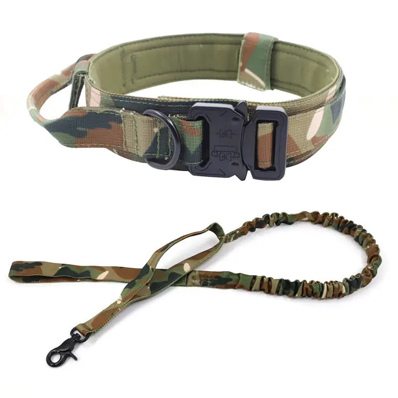 Tactical Dog Collar & Leash Set – Military-Grade for Training