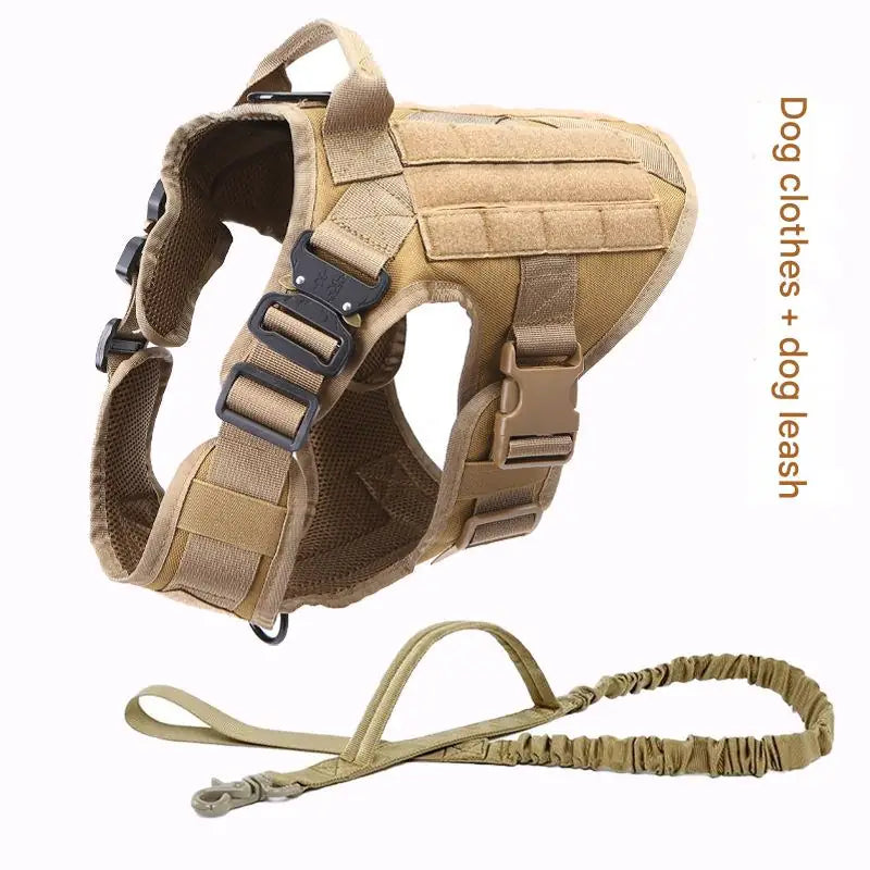 Tactical Dog Backpack & Vest – Durable Harness Pack
