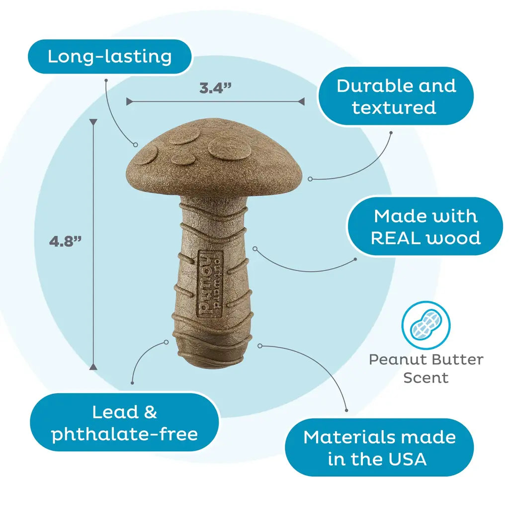 Pupstages Dogwood Calming Dog Chew Toy – Natural Relief for Moderate Chewers
