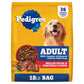 Pedigree Adult Dry Dog Food | Complete Nutrition | Grilled Steak & Vegetable, Chicken | 3.5 lb & 18 lb Bags