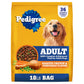 Pedigree Adult Dry Dog Food | Complete Nutrition | Grilled Steak & Vegetable, Chicken | 3.5 lb & 18 lb Bags