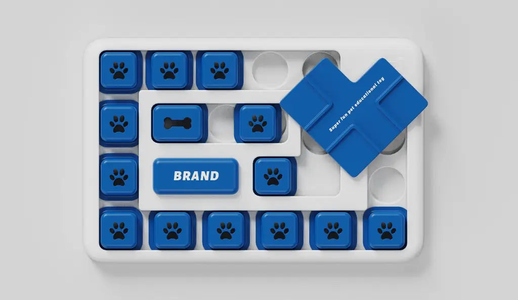 Interactive Dog Toy – Sound-Activated Slow Feeder & Treat Dispenser